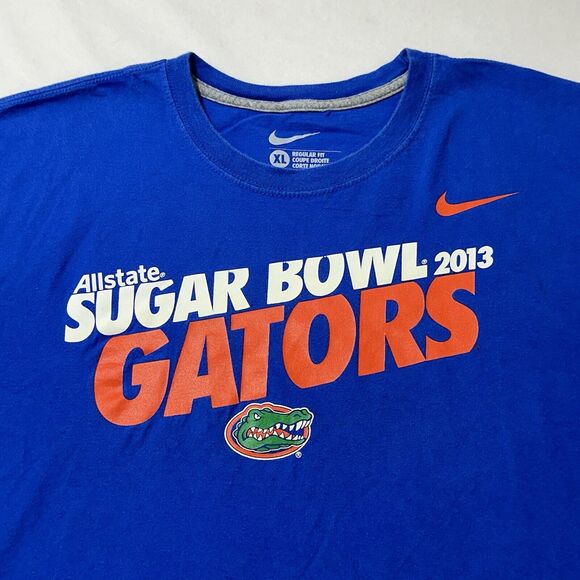 Nike Florida Gators Mens XL 2013 Sugar Bowl Graphic T Shirt College Football Tee - Picture 2 of 11